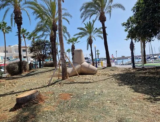 Concrete Sea Defense Blocks Monument
