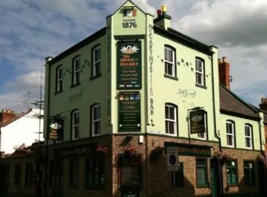 The Swan and Helmet