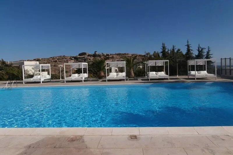 Two bedroom villa with two bathrooms, panoramic sea views, hot tub, breakfast