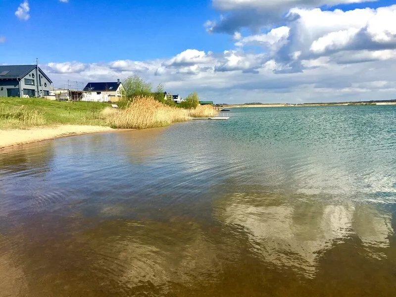 Holiday at the lake near Leipzig / Sauna- Cozy holiday home on the private