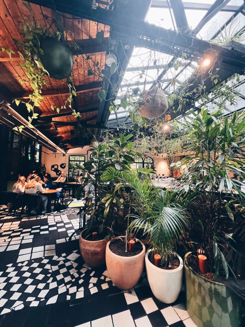 Cafe Friedlich im KunstHausWien Museum Hundertwasser
