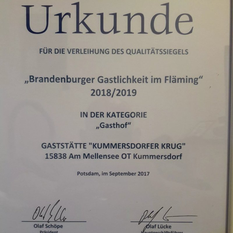 Kummersdorfer Krug