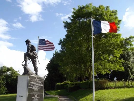 La Fiere Bridge and Iron Mike Monument