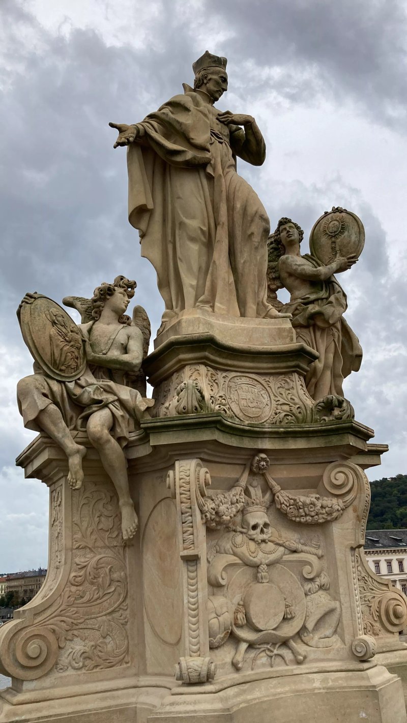 Statue St. Franz Borgia - Sousosi sv. Frantiska Borgiase