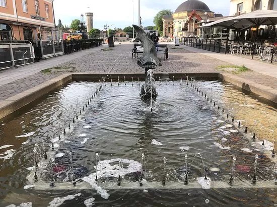 Fontanen ''stora Fisken''