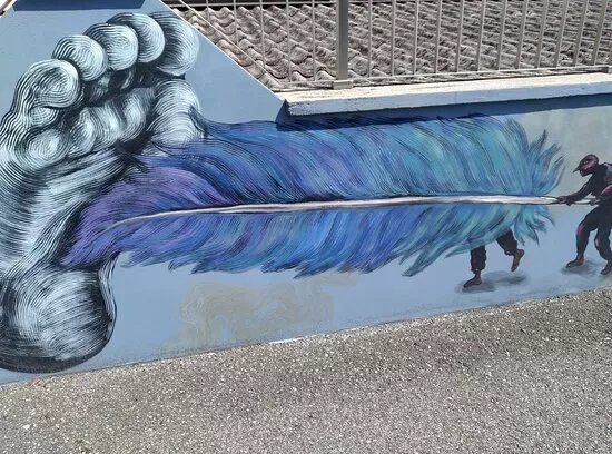 Street Art A Valla - Riese Pio X