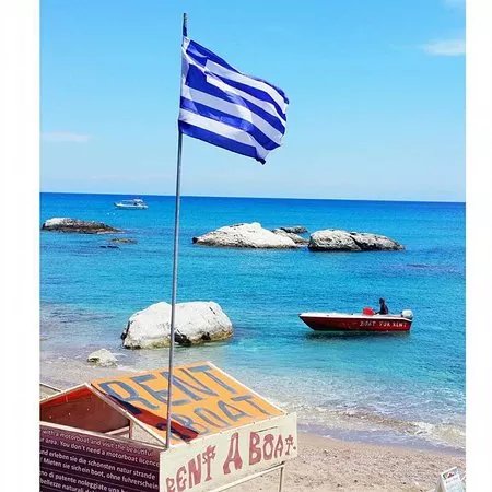 Rent a Boat Stegna Beach