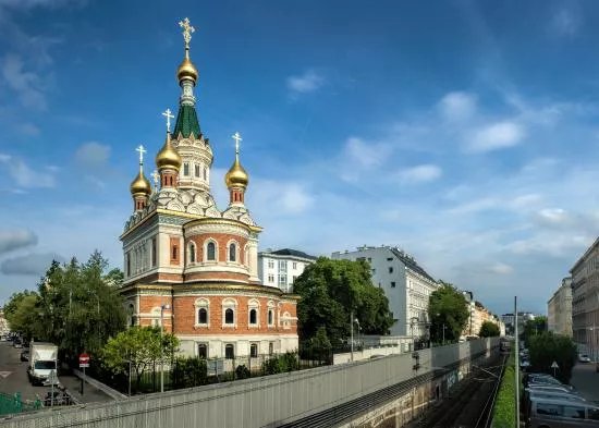Russian orthodox cathedral of St. Nicholas