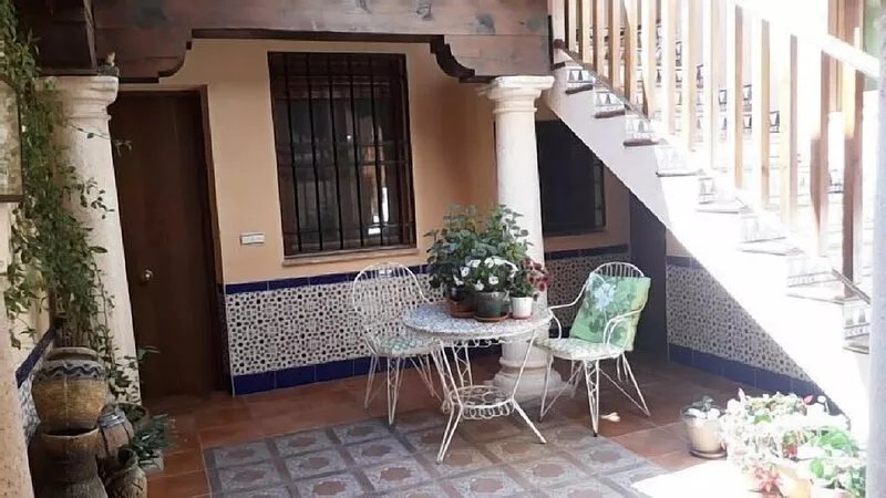 Terrace house in Edif Toledo Magico, ideal for 7 people.