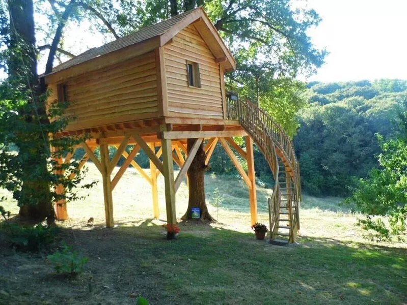 Log Cabin-Deluxe-Whirlpool bath-Countryside view-Gîtes de France