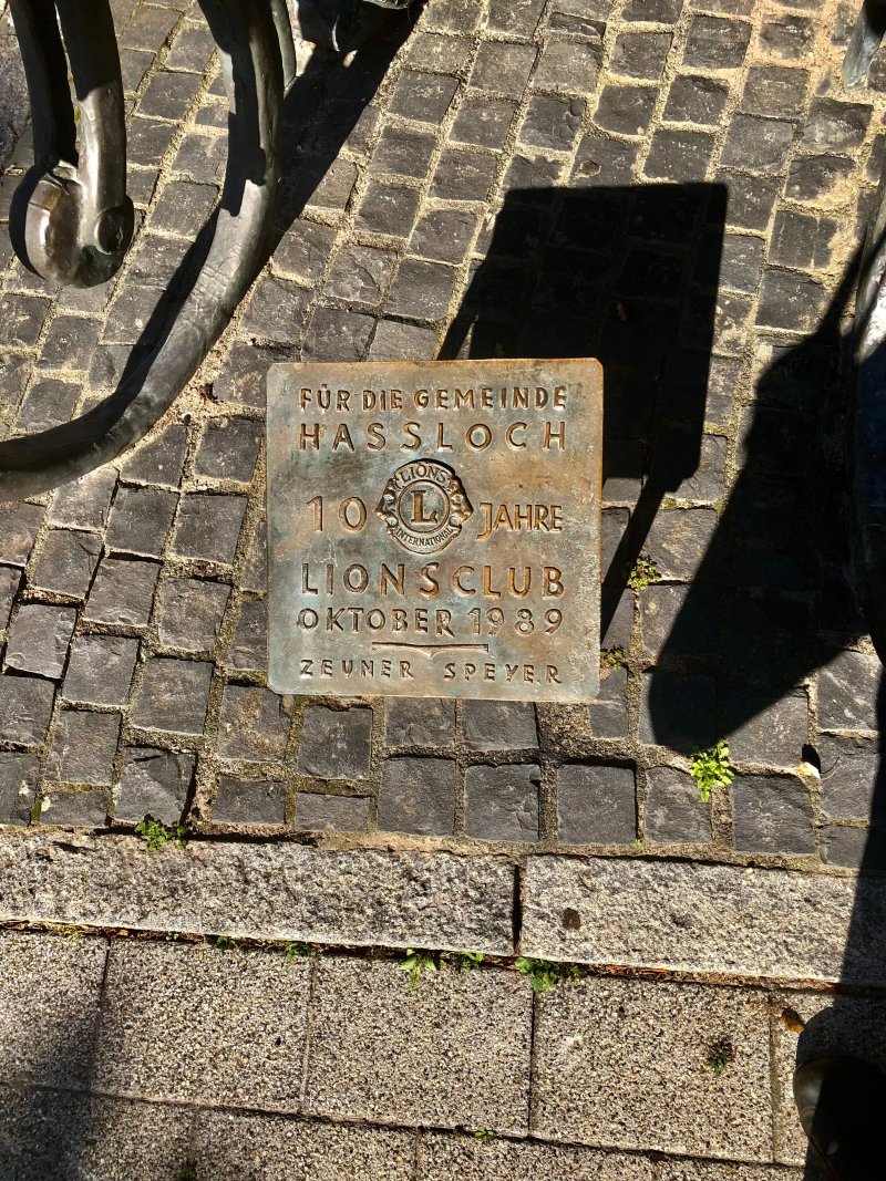Radler Statue Hassloch