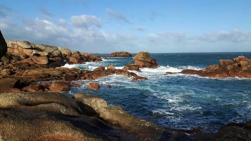 Apartment 110 m2 classified 4* PERROS-GUIREC sea view, very bright, south facing