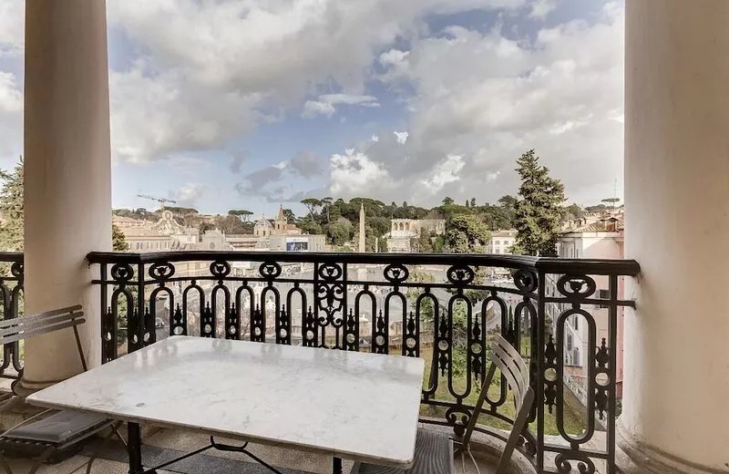 Splendid view in the heart of Rome