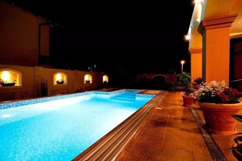 New villa with air conditioner in Siofok with large pool, just 100m from beach