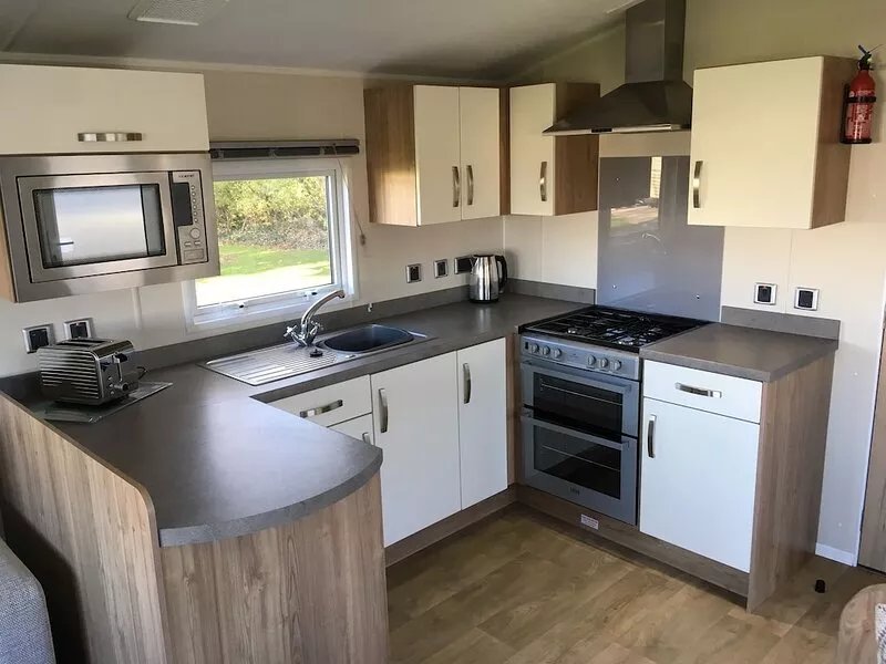 Haven Holiday Caravan with Decking, Prestige Rated