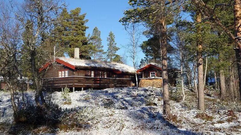Mountain hut, 20 km north of Oppdal, near Trollheimen.