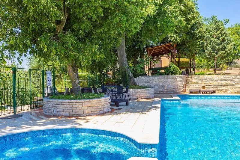 With large pool, gym, table tennis, table football, observatory, volleyball