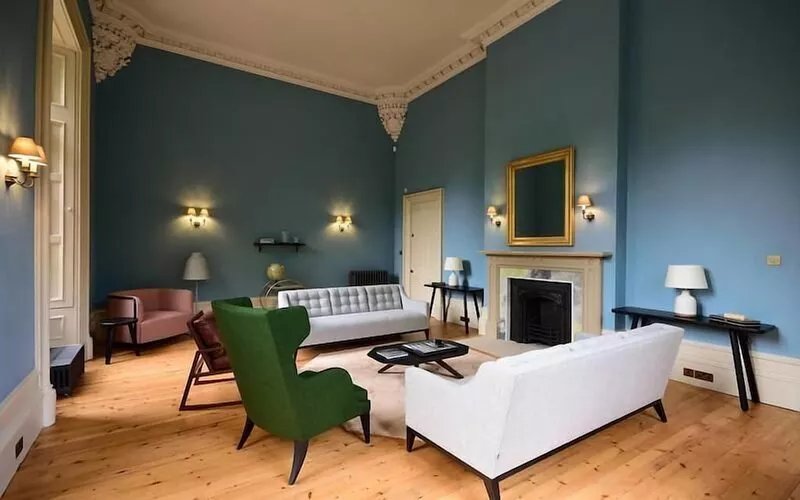 A lews castle that sleeps 4 guests  in 2 bedrooms