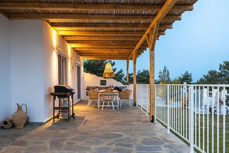 Nestled Above Gennadi; Outstanding Views Over The Mediterranean;