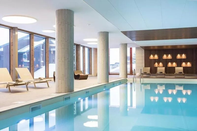 Wifi, ski-in/ski-out & foot of the slopes, fitness, swimming pool, terrace