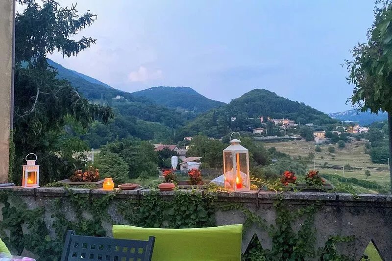 Casa Martini, nestled in the green hills of Lake Garda