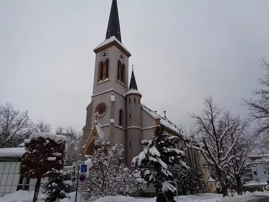 Evangelische Lutherische Stadtkirche in Bad Reichenhall.