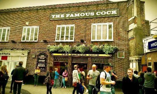 Famous cock tavern