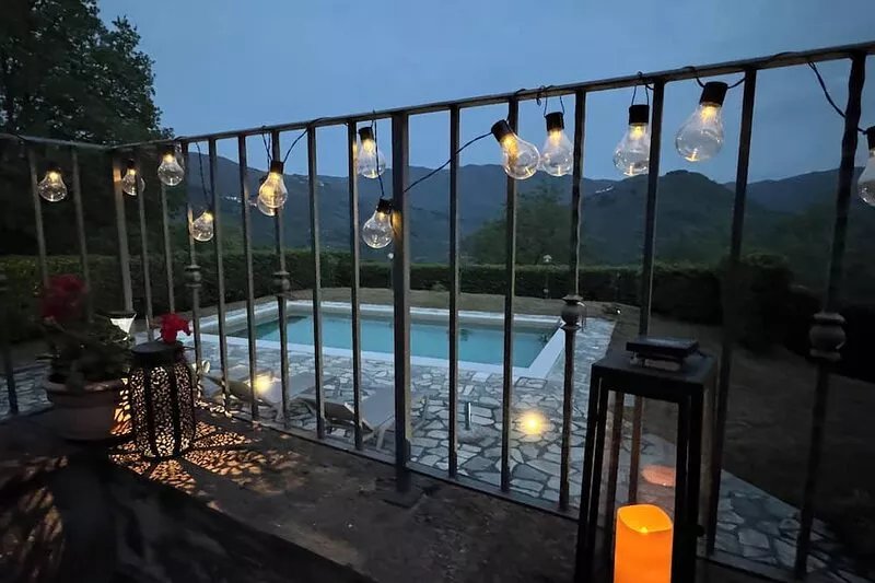 Gorgeous traditional stone villa with private pool and stunning mountain views