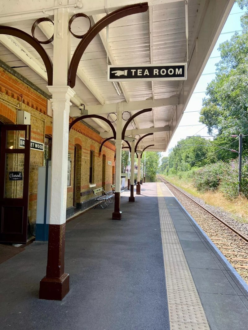 The Tea Room at Bricket Wood Station