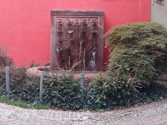 La Baule Platz Brunnen