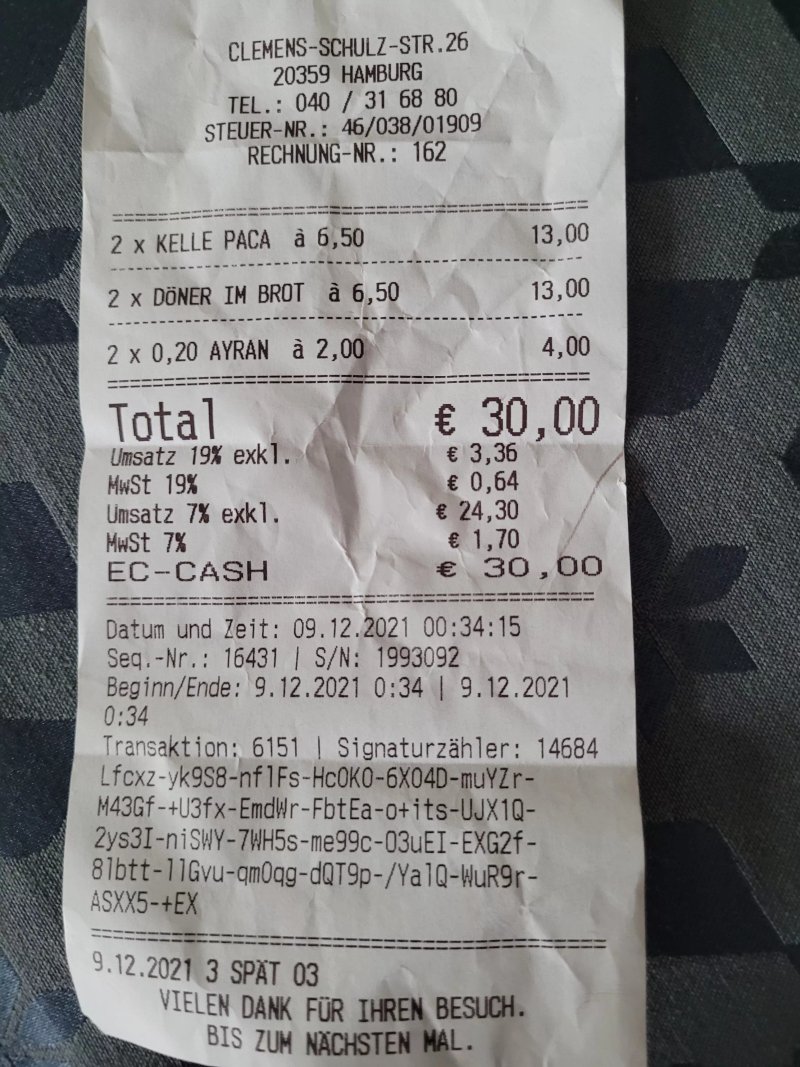 Koz Antep Imbiss Bei Muslum