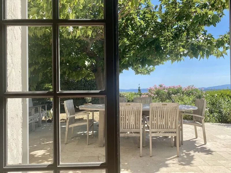 holiday house with a fantastic vue on the bay of Saint-Tropez