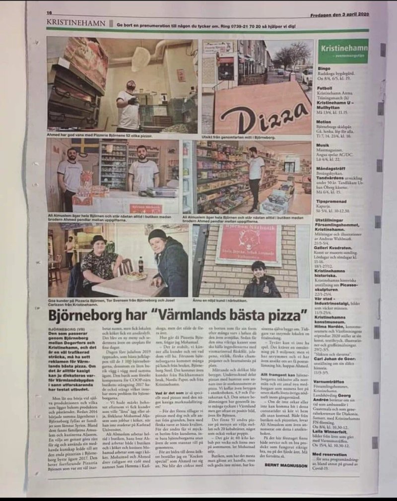 Pizzeria Bjornen
