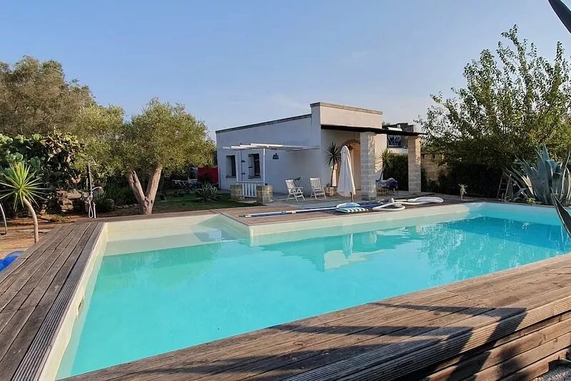 HOUSE WITH GARDEN AND SWIMMING POOL FOR EXCLUSIVE USE IN SALENTO, OTRANTO, LECCE