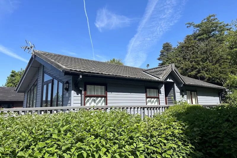 Holiday lodge with stunning views near the shore of Bassenthwaite Lake