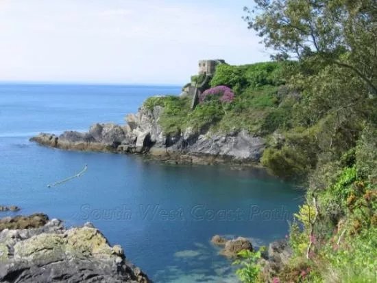 South West Coast Path - St Catherine's Castle, Fowey