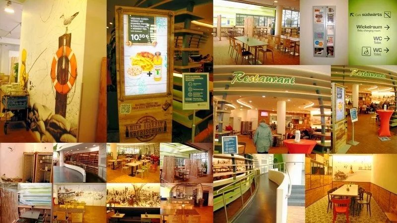 Langengrad restaurant in Klimahaus