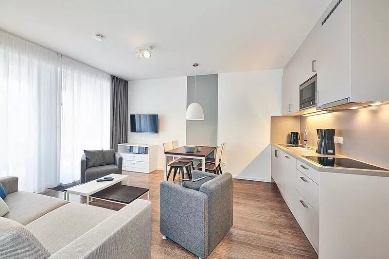 Ferienapartment Nahe der See mit Zwei Terrassen Inkl. Schwimmbad- & Saunanutzung