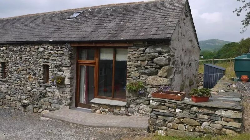 Bertha's Cottage, warm,  comfortable and inviting with super views