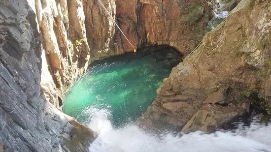 Steph Canyoning Ariege