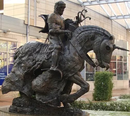 Estatua del Caballero Medieval
