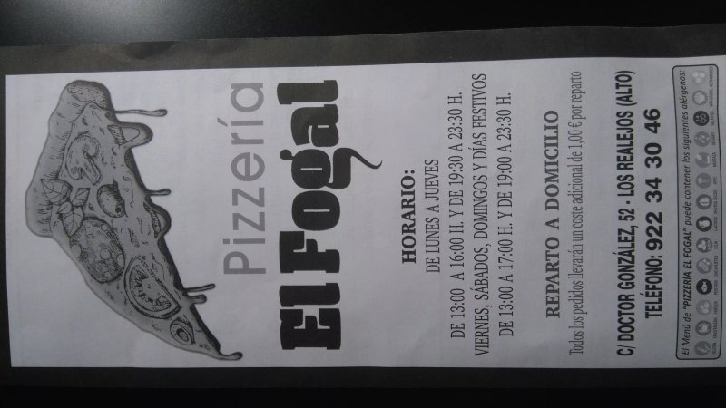 El Fogal pizzeria restaurante