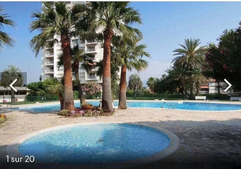 F3 apartment with swimming pool, tennis court and sea view