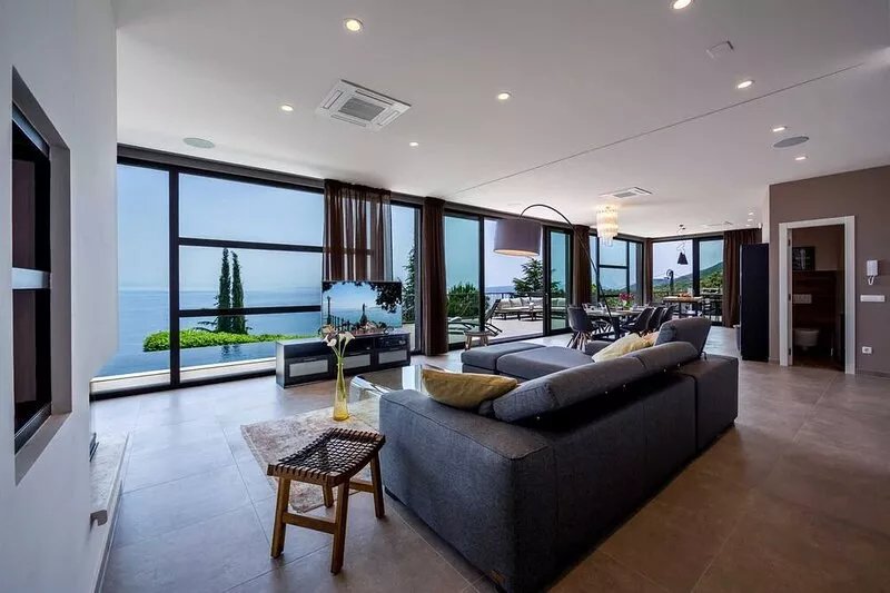 Villa Grand Vision - modern luxury villa with a private pool, sea views and 5