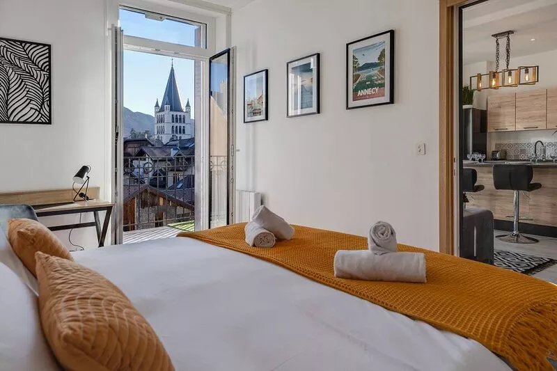Le Balcon Annécien 4⭐️ - rooftop view � for 2-4 people