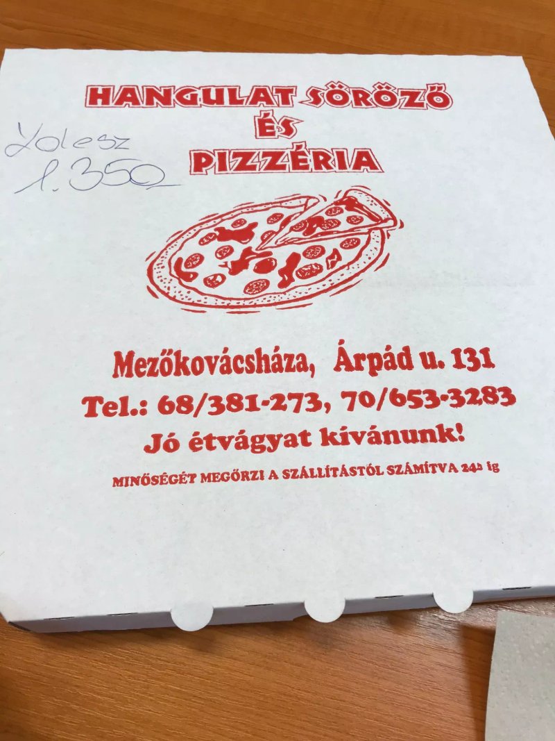 Hangulat Brasserie and Pizzeria