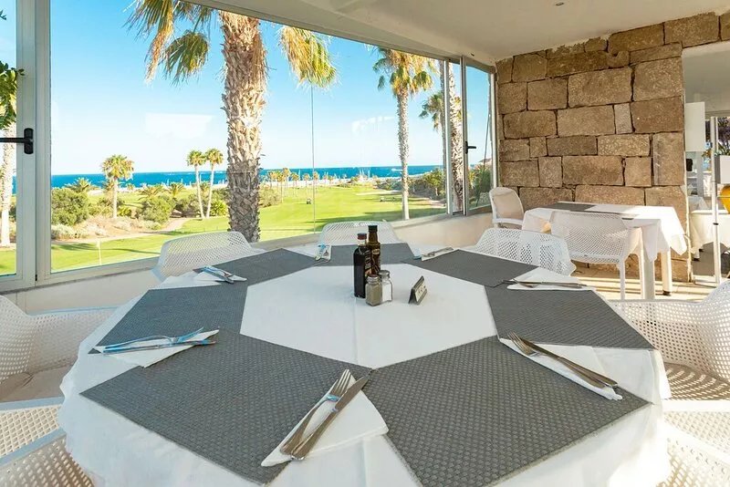 Amarilla Golf Villas - Open plan 1 bed-sunny terrace-lovely views, wifi, pool