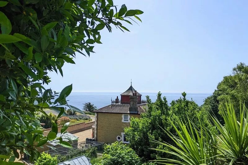 The St Clares Hideaway is a couples retreat with sea view