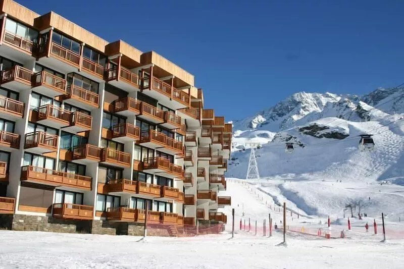 Roc de Peclet studio 22 m², South facing, Foot of the slopes, Heart Station