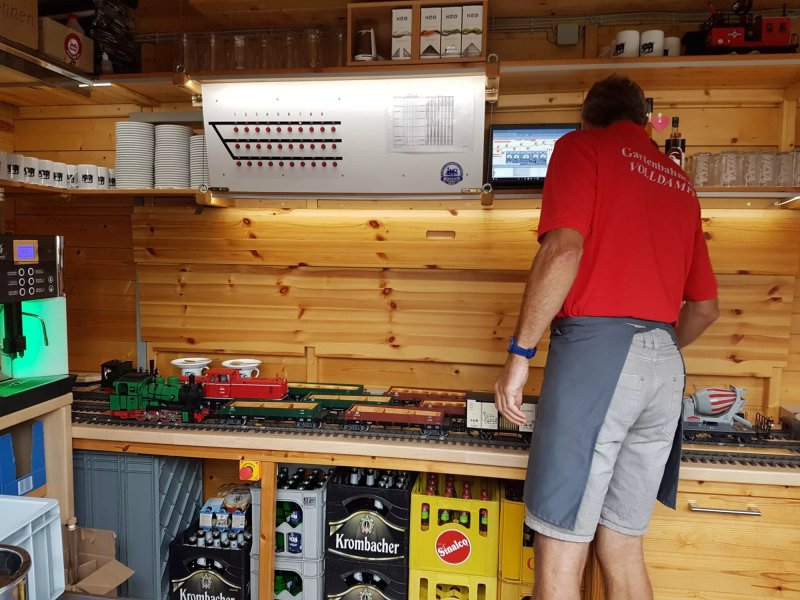 Gartenbahndampfcafe Volldampf